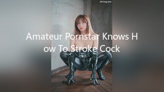 Amateur Pornstar Knows How To Stroke Cock